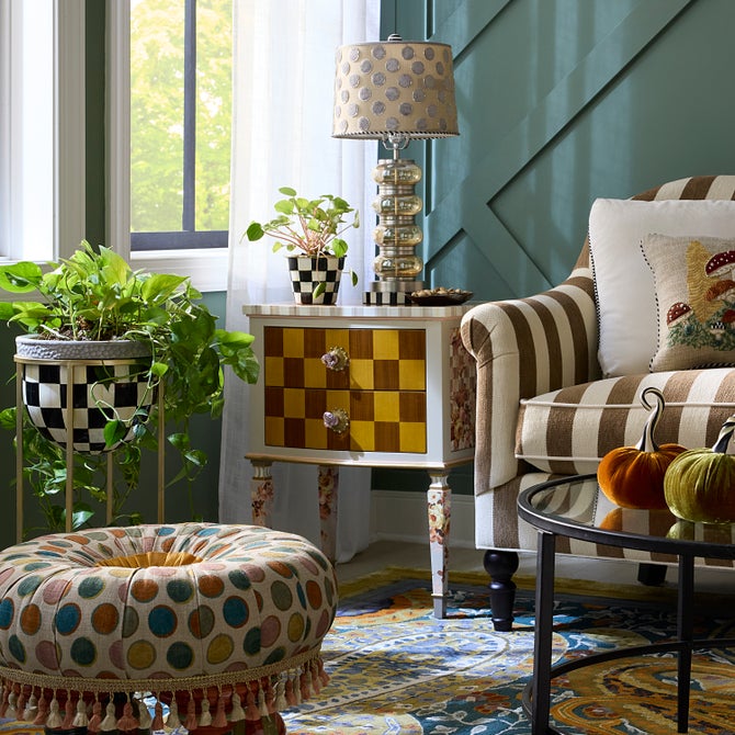 Field Study Check Accent Chest