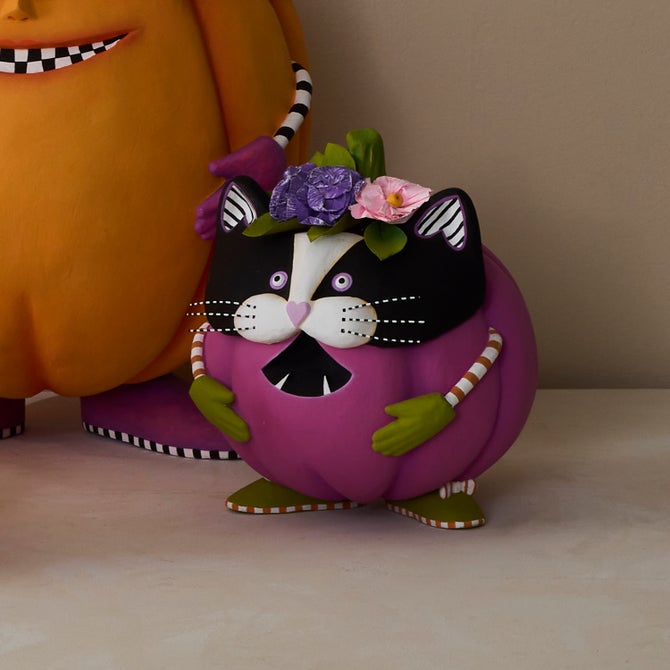 Patience Brewster Cat Pumpkin