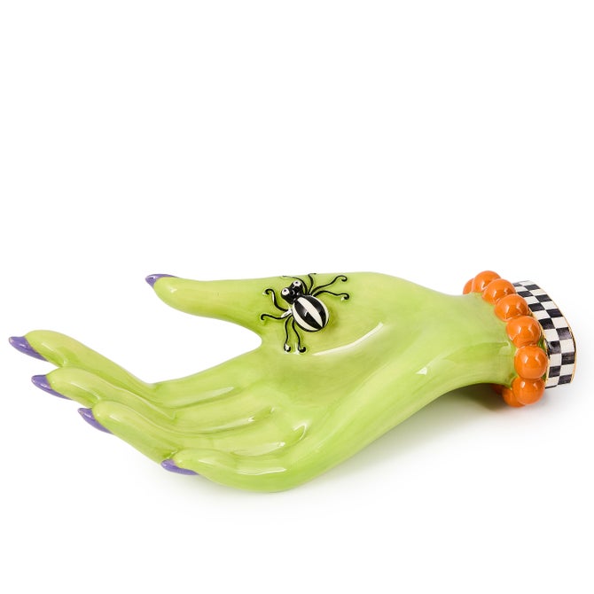 Greta Witch's Hand Ceramic Trinket Tray