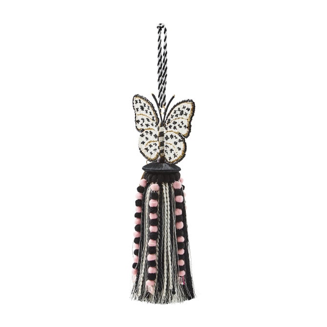 Butterfly Beaded Tassel