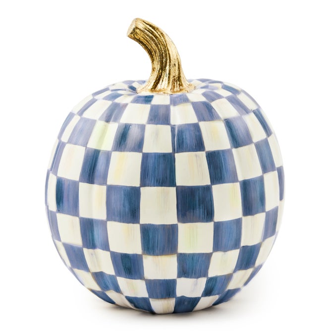 Royal Check Small Pumpkin