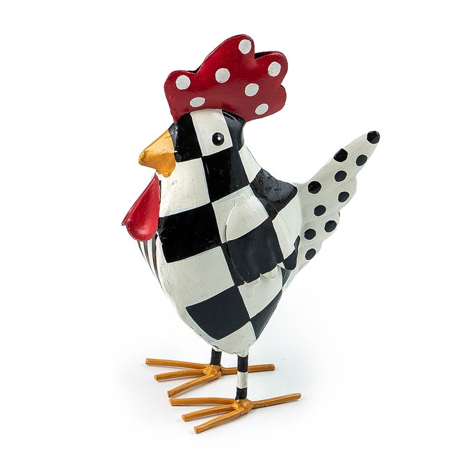 Checkerdot Rooster - Medium