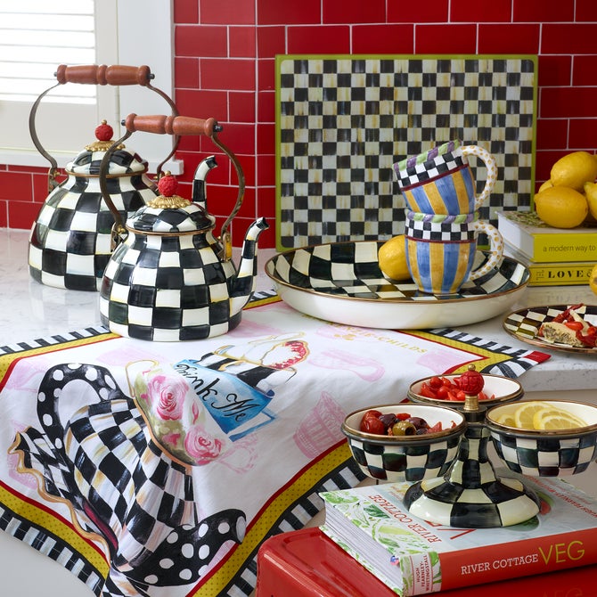 Courtly Check 3 Quart Tea Kettle