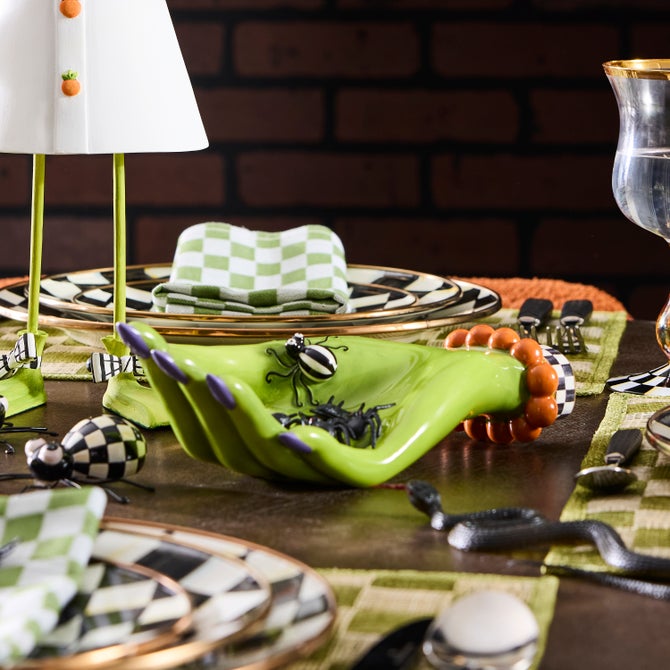 Greta Witch's Hand Ceramic Trinket Tray