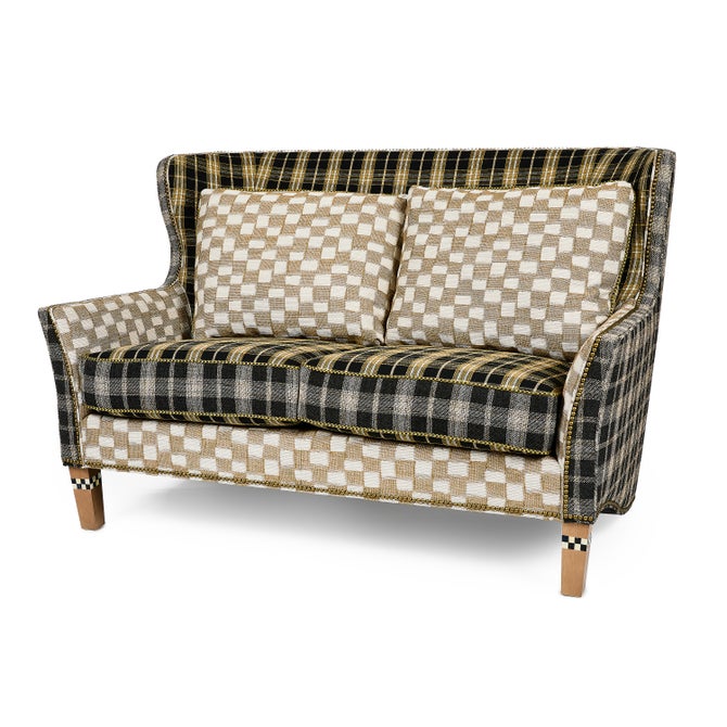 Mad for Plaid Loveseat
