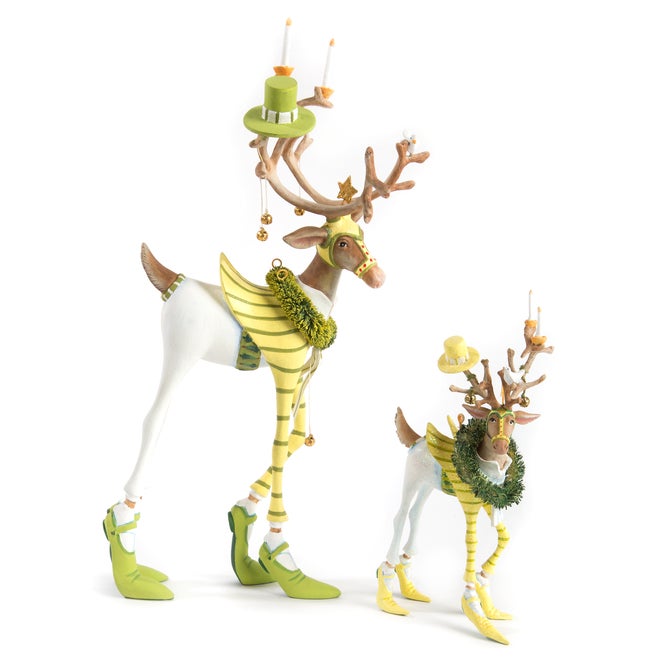 Patience Brewster Dash Away Prancer Reindeer Figure
