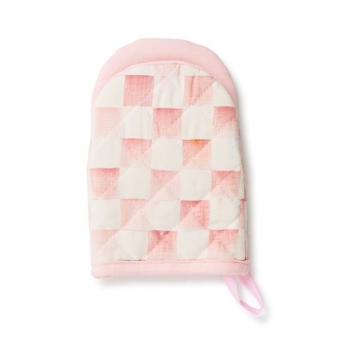 Rosy Check Mini Mitt