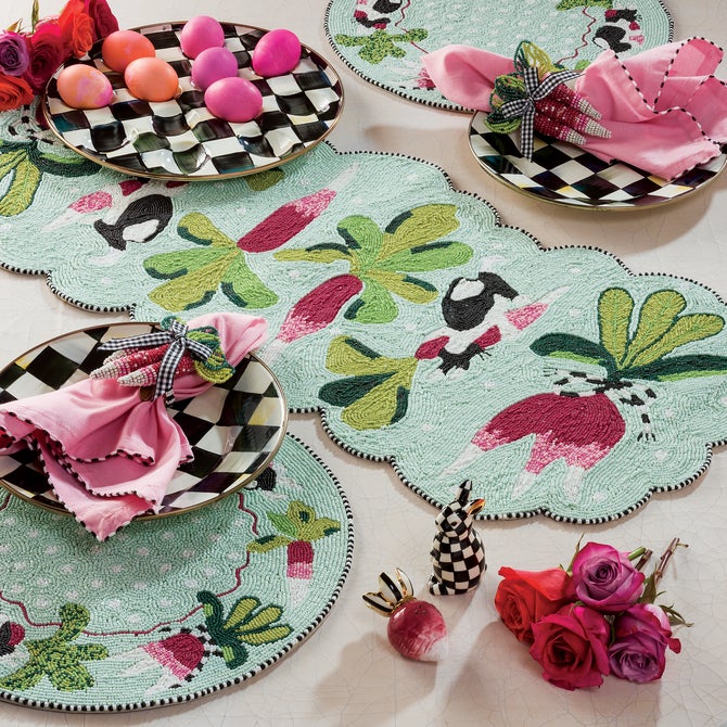 Courtly Check Egg Plate