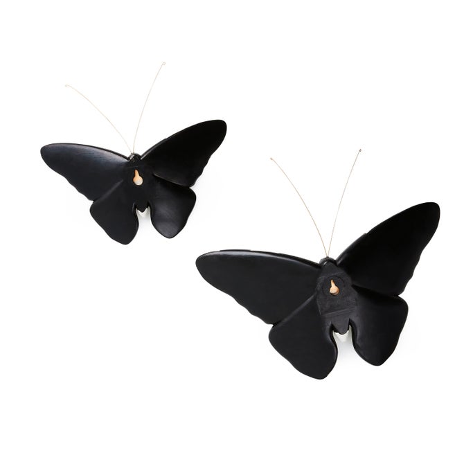 Courtly Check Outdoor Butterflies Wall Decor, Set of 2