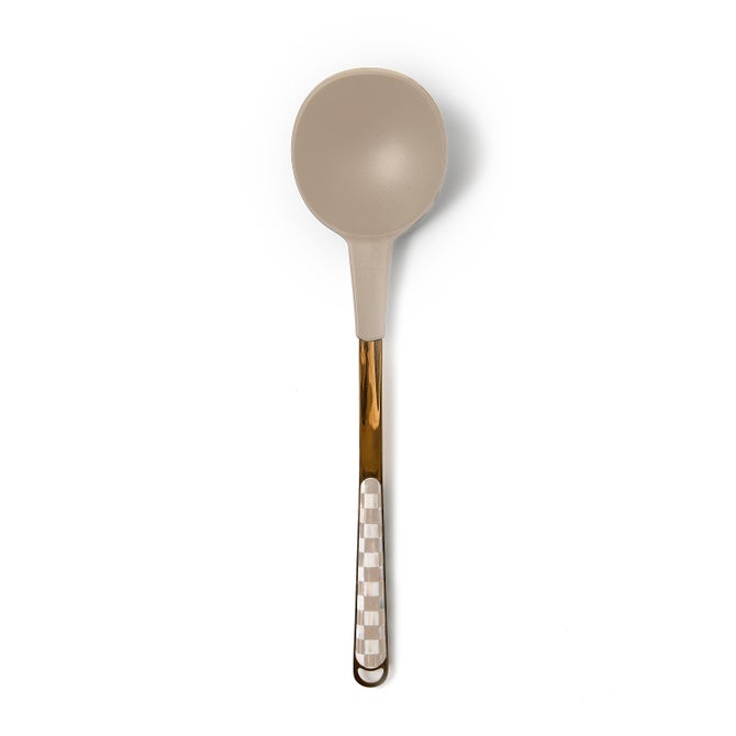 Mocha Check Ladle