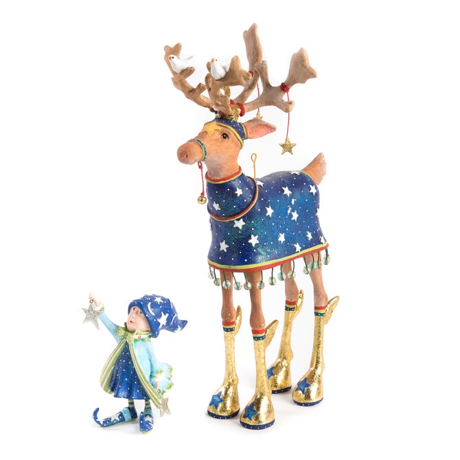 Patience Brewster Dash Away Comet Reindeer Figure