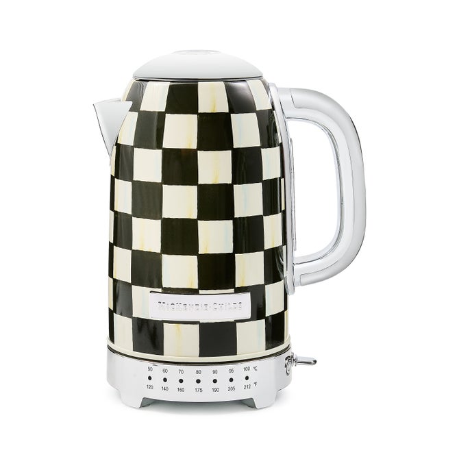 Cherry Check Electric Kettle