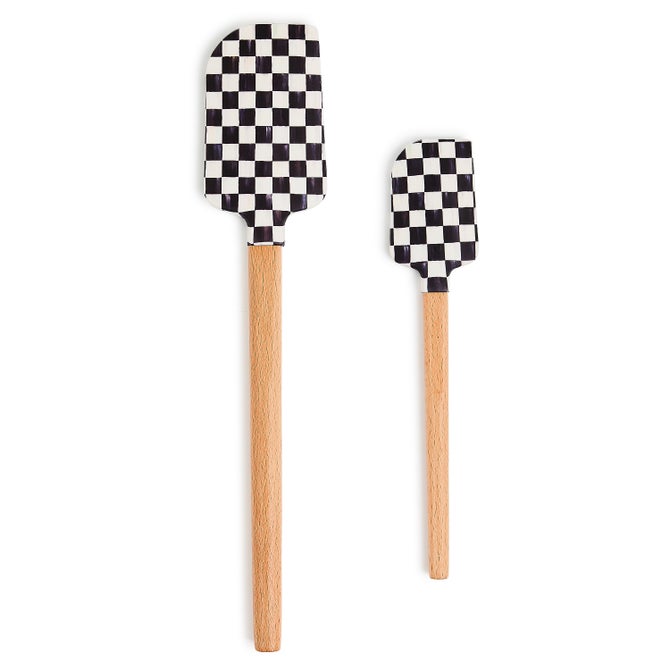 Tartan Red Spatula, Set of 2