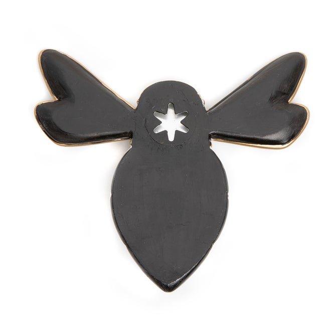 Courtly Check Bee Wall Decor