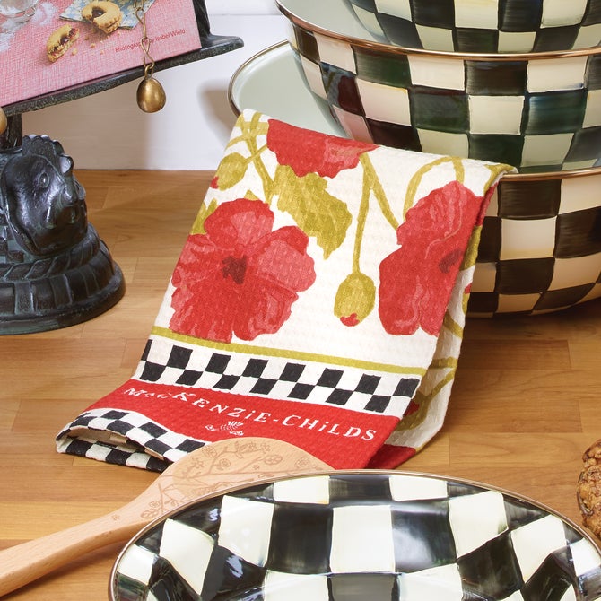 Poppy Dish Towel