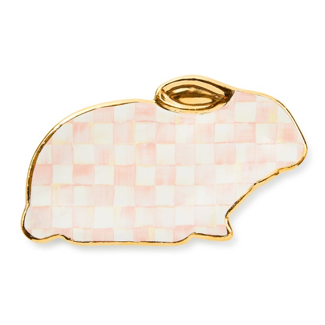 Rosy Check Bunny Dish