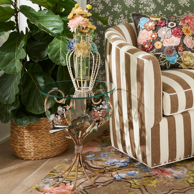 Field Study Round Accent Table