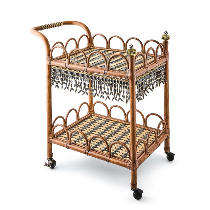 Wild Indoors Rattan Bar Cart
