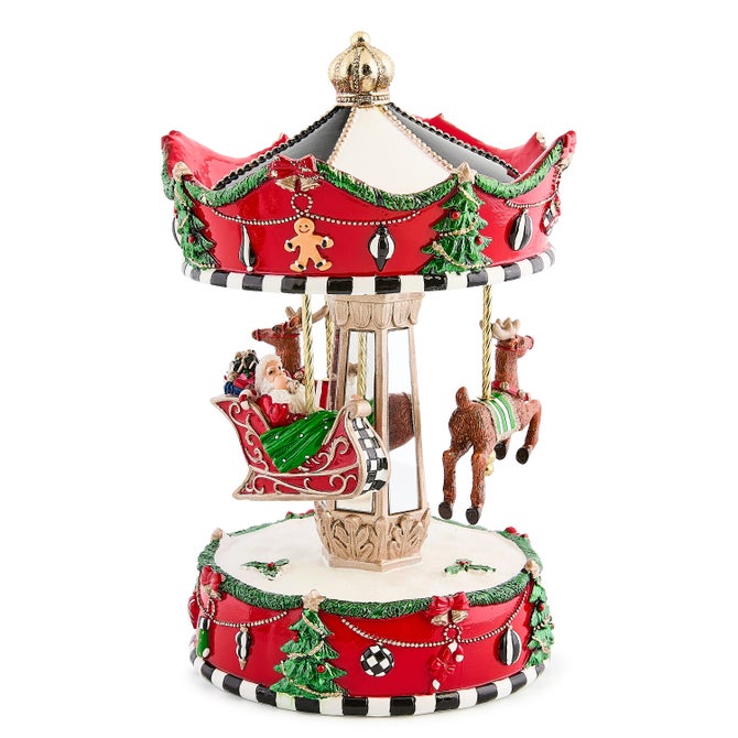 Mackenzie-Childs Christmas Carousel