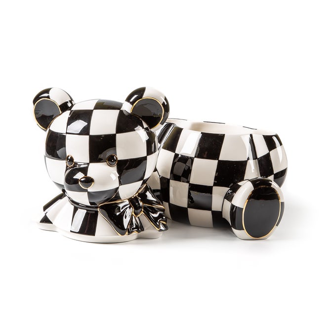 Courtly Bear Cookie Jar