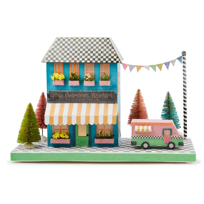 Calico Paper Illuminated Garden Shop