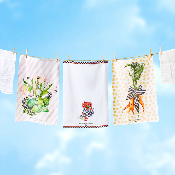 Tulip Tea Kettle Dish Towel