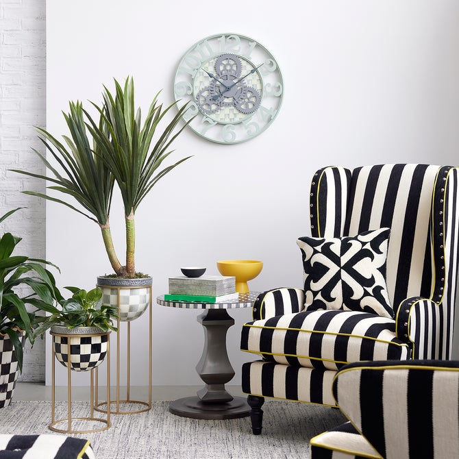 Courtly Check Short Plant Stand