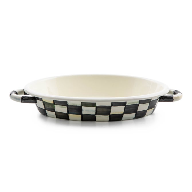 Courtly Check Medium Oval Gratin Dish
