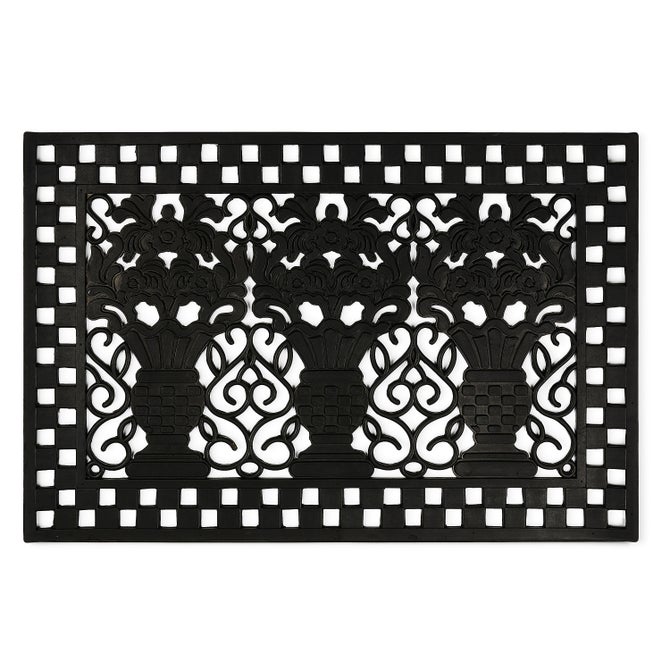 Great Vase Rubber Entrance Mat