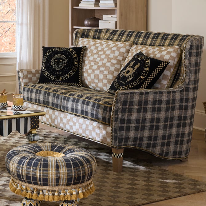 Mad for Plaid Loveseat