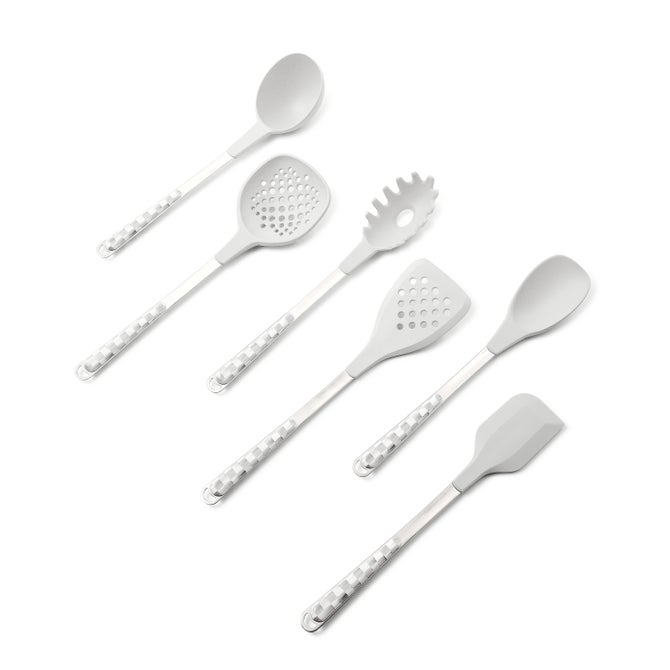 Sterling Check Utensil Caddy Set