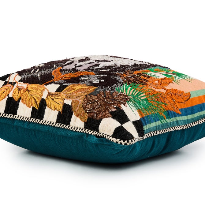 Raccoon Throw Pillow