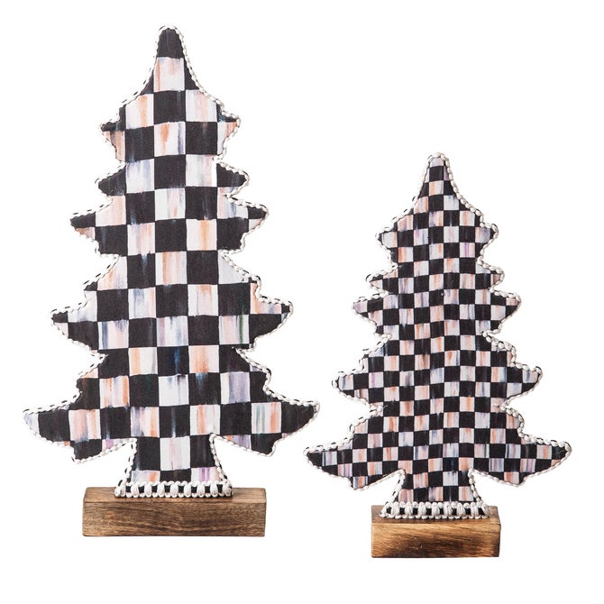 Courtly Check Forest Trees, Set of 2