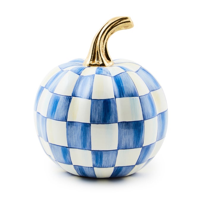 Royal Check Mini Pumpkin