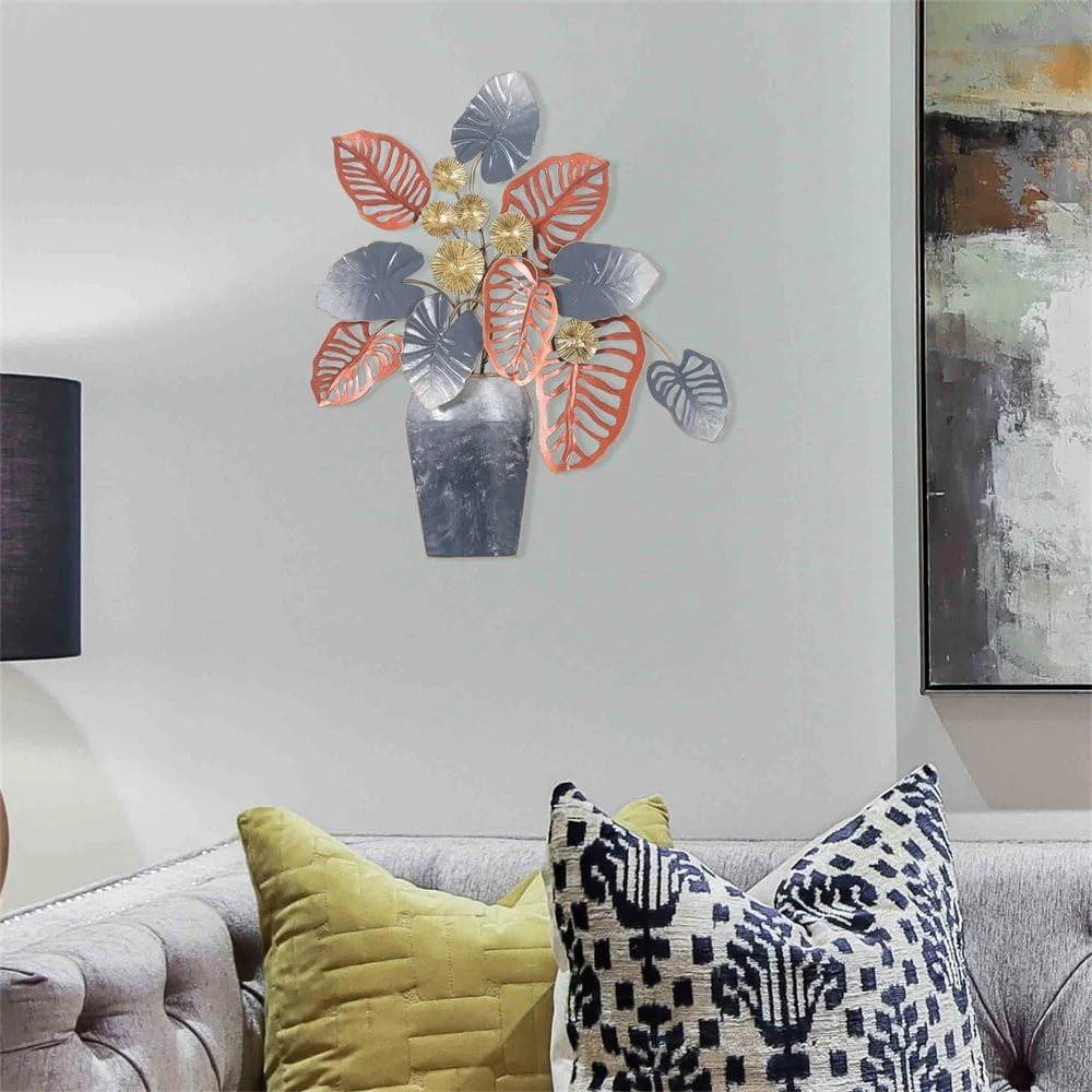 Metal Flower Wall Decor