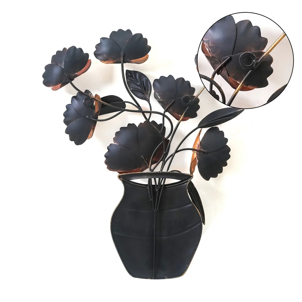 Metal Flower Wall Decor