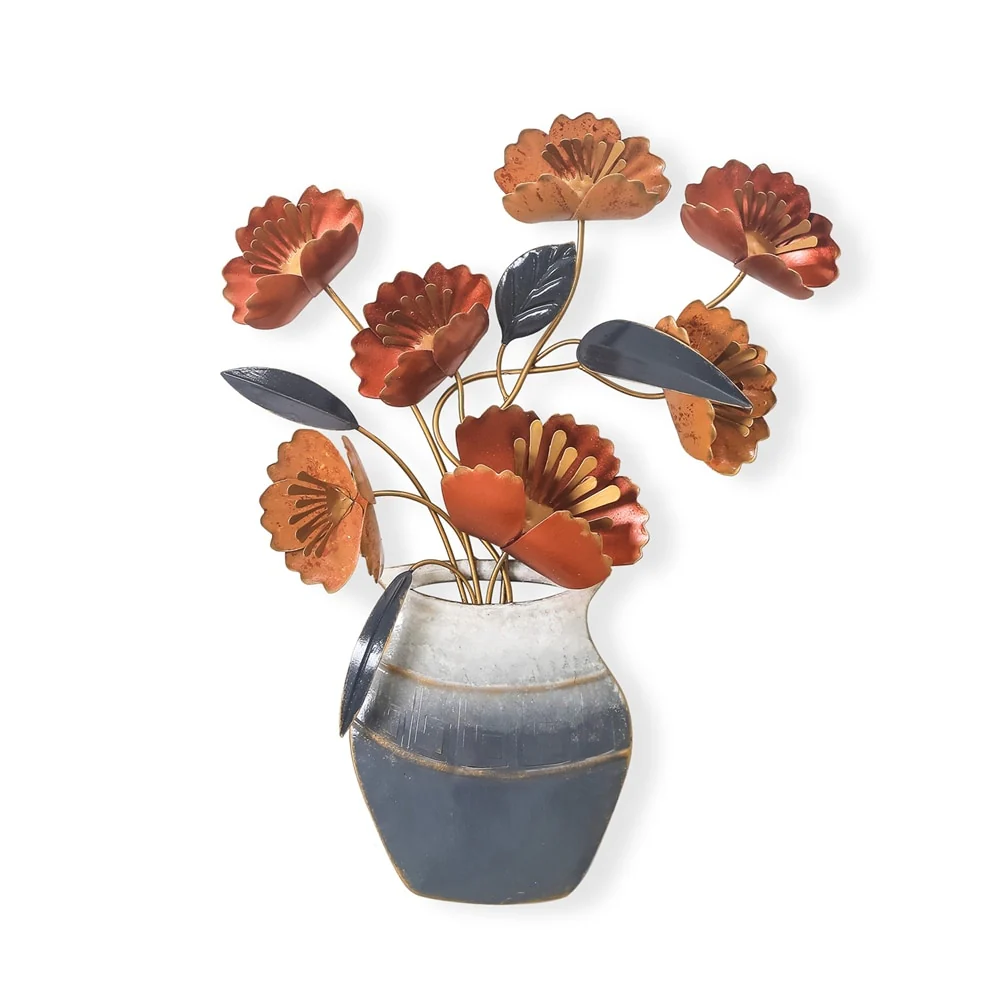 Metal Flower Wall Decor