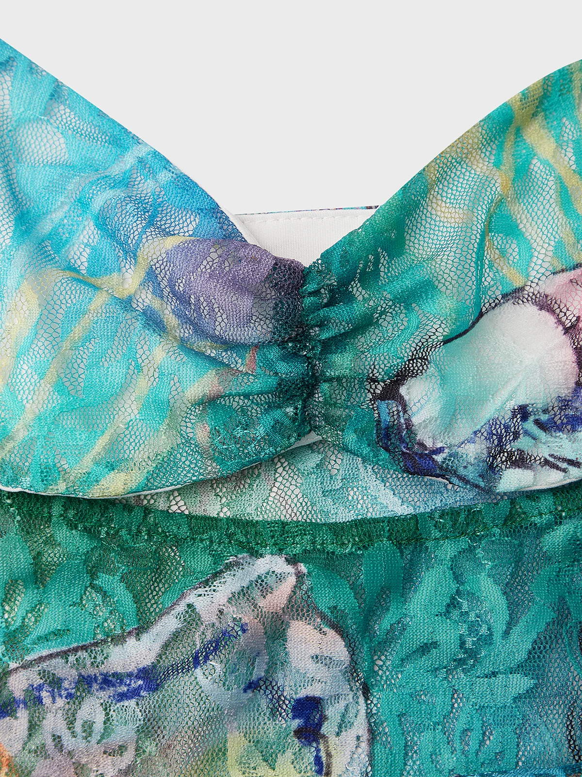 Spaghetti Butterfly Sleeveless Maxi Dress