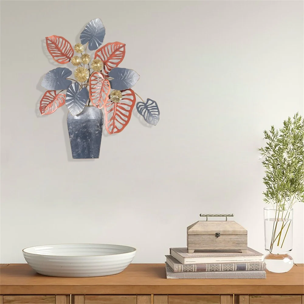 Metal Flower Wall Decor