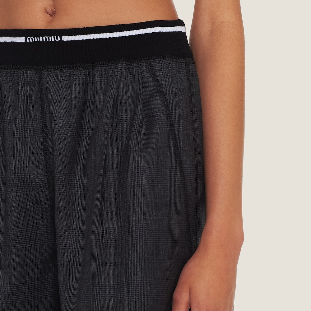 Glen Plaid Bermuda shorts