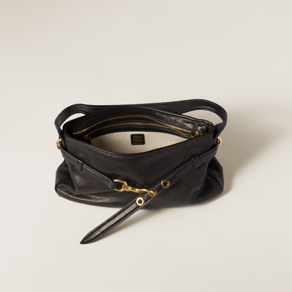Aventure nappa leather bag