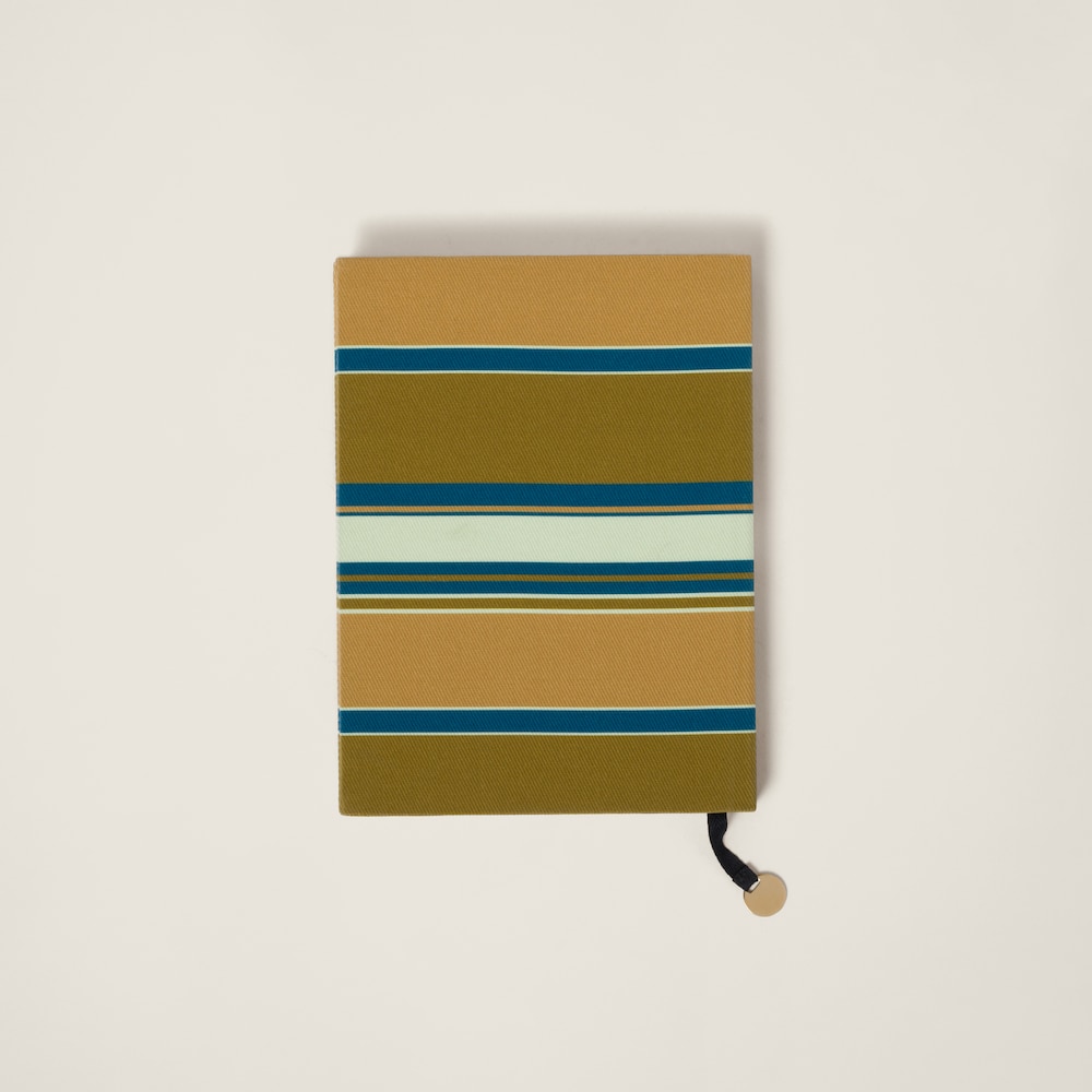 Fabric-covered agenda