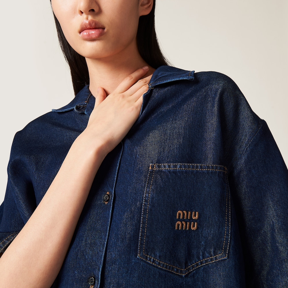 Denim shirt