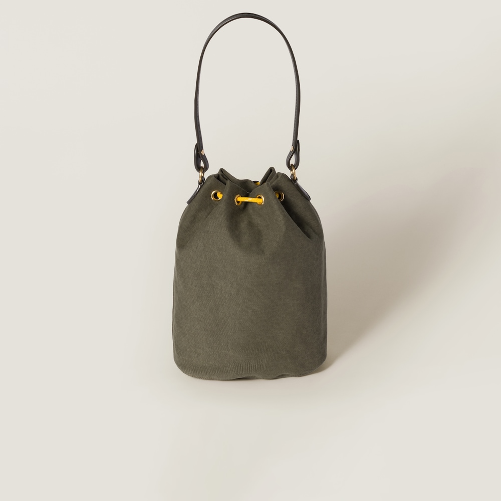 Gabardine pouch