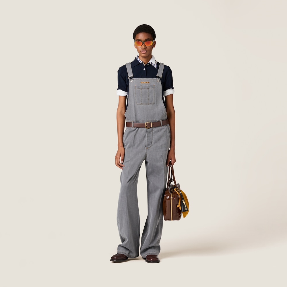 Chambray jumpsuit