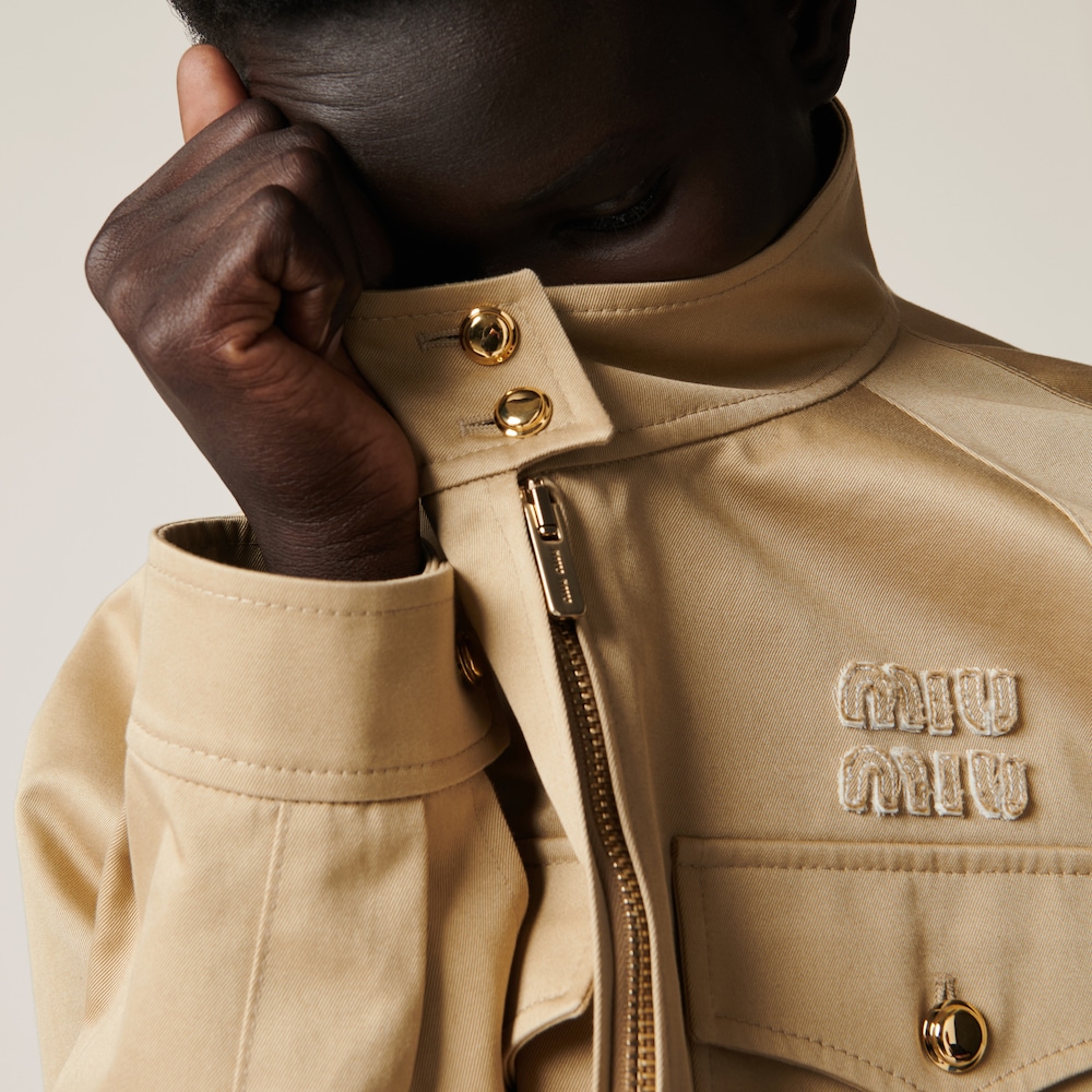 Chino blouson jacket