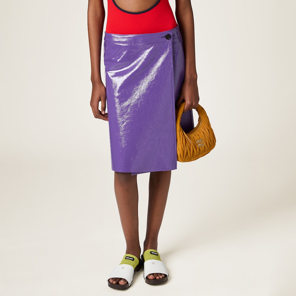 Naplak wraparound skirt