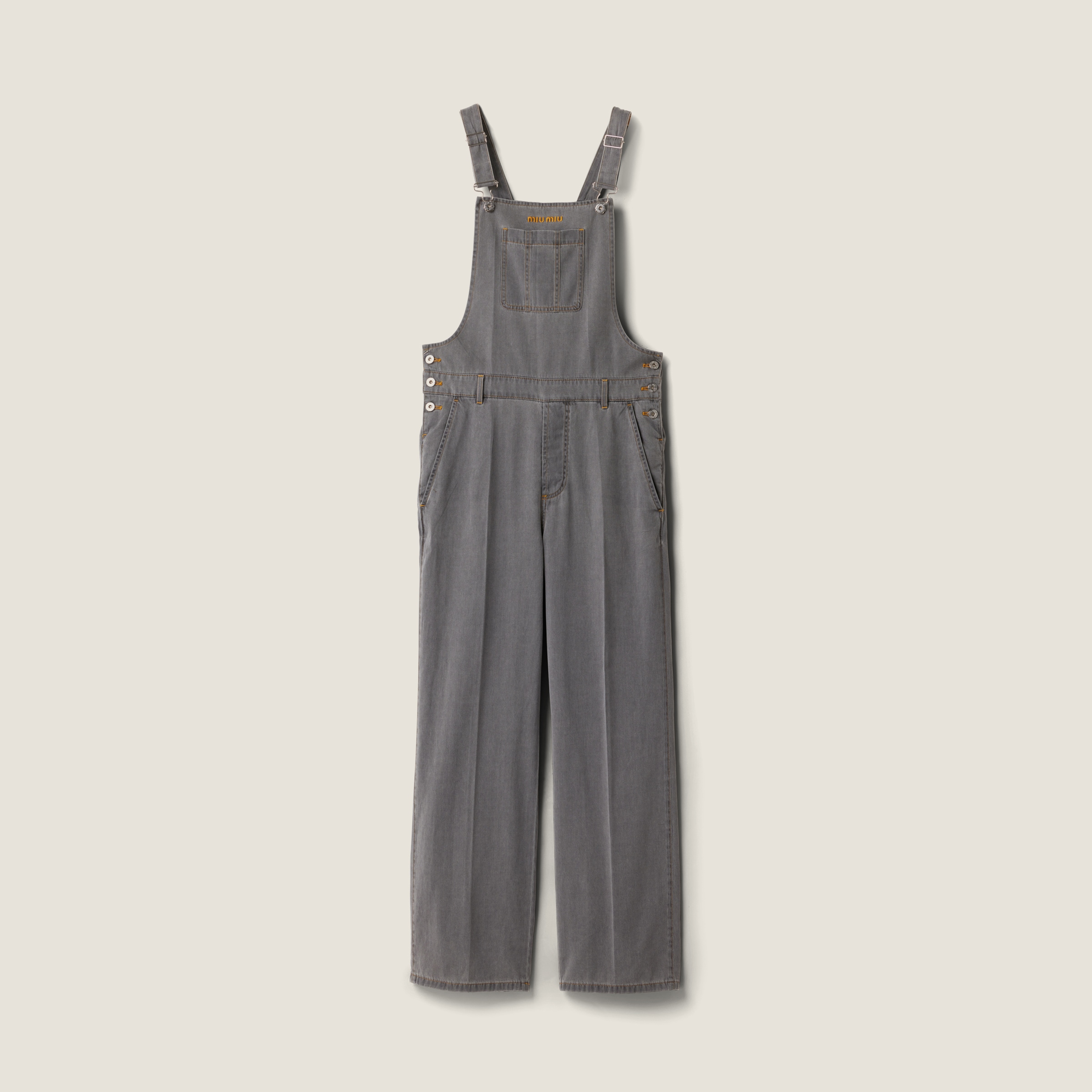 Chambray jumpsuit