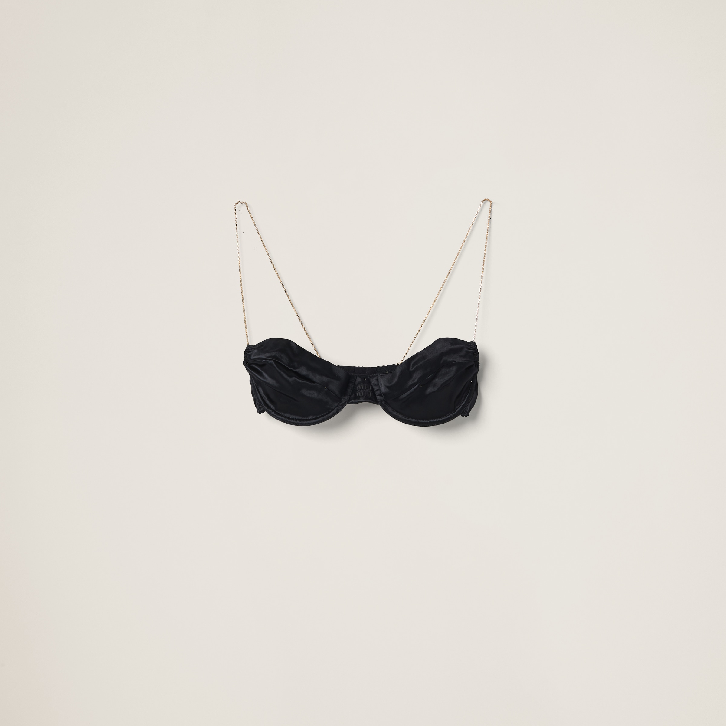 Satin bra
