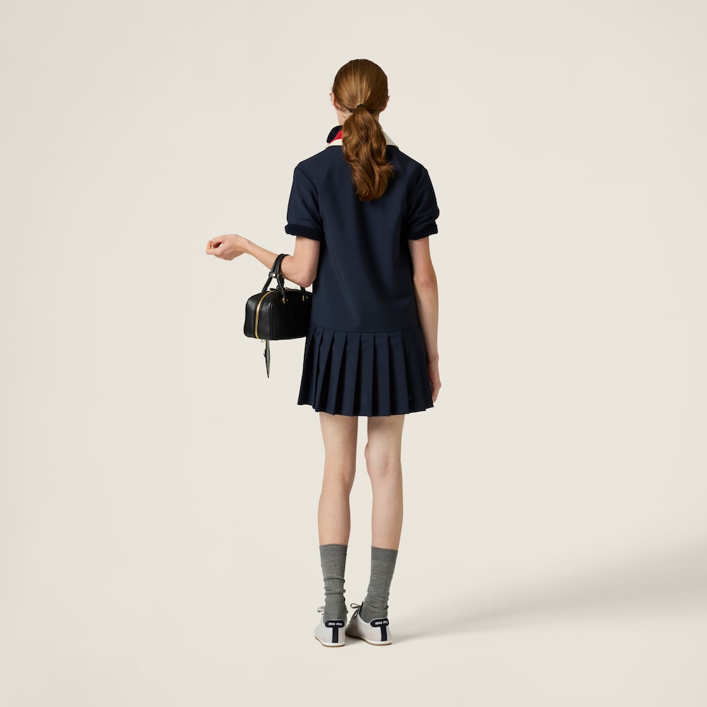 Kid mohair mini-dress